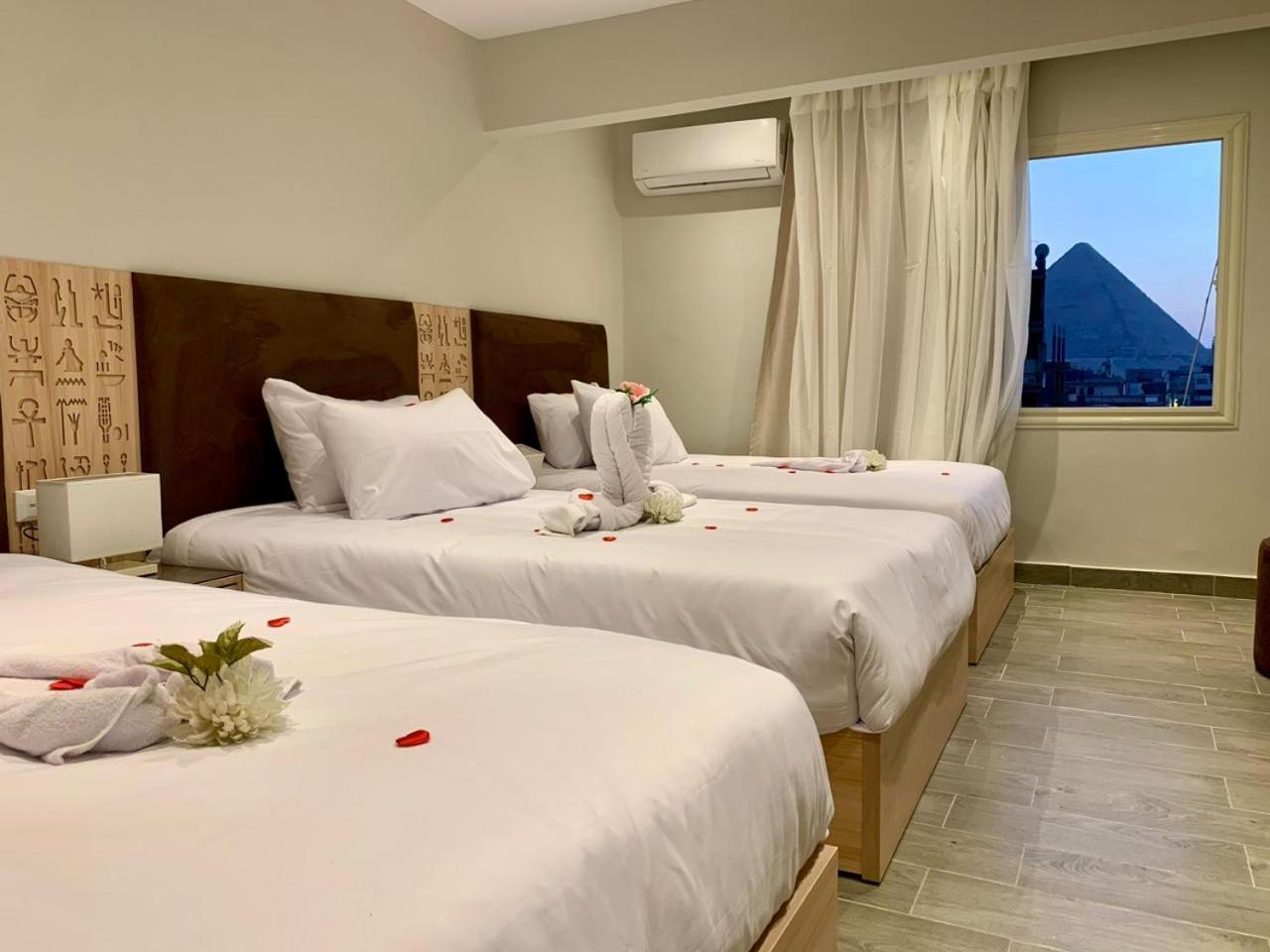 Khufu Pyramids Inn Nazlet el-Sisi Ngoại thất bức ảnh